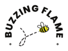 Buzzing Flame Logo